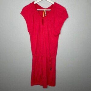 Lole Pink Tie‎ Waist Dress